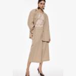 BLAZER LISTRADO COM FECHO DE UM BOTÃO- JBG6KHM