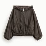 BOMBER OVERSIZED EM ECOPELE COM CARAPUÇO- VHN6KGJC