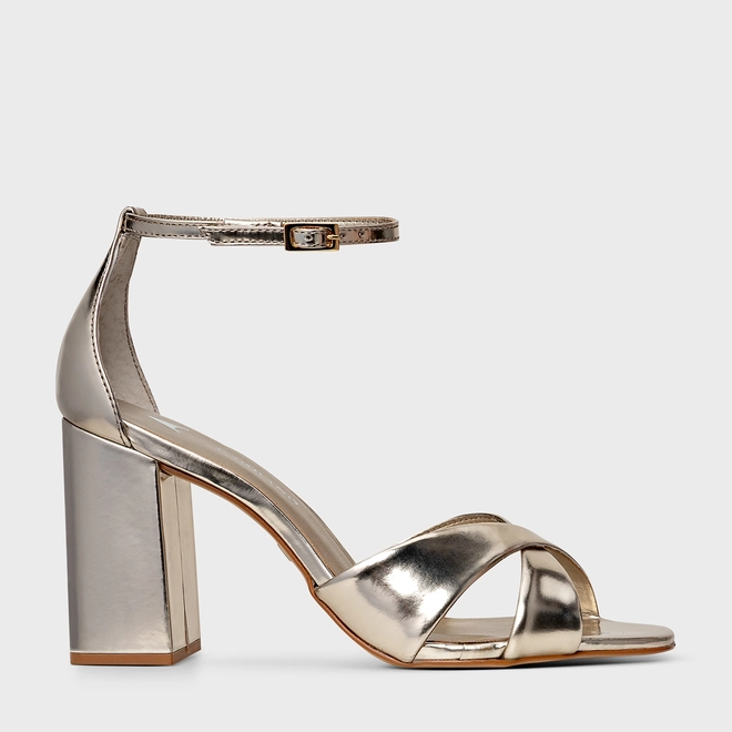 SANDÁLIA SCARPE DONNA SPECCHIO CHAMPAGNE - 762006 4 SANDÁLIA SCARPE DONNA SPECCHIO CHAMPAGNE - 762006 - Image 5