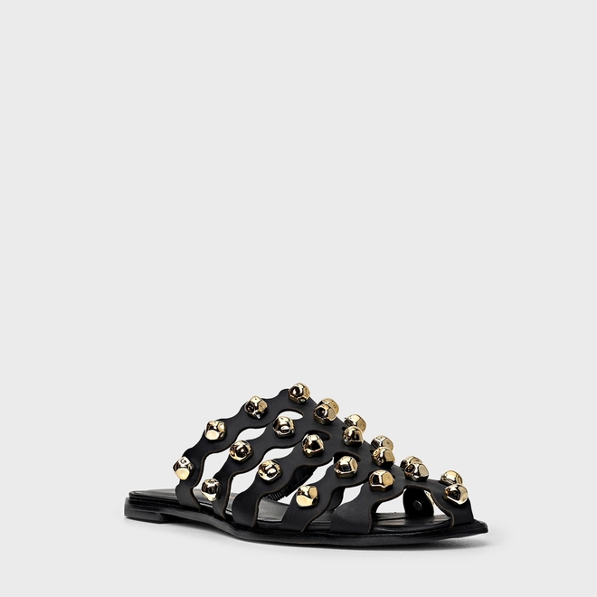 MULE SCARPE DONNA VEGETAL BLACK - 699036 2 MULE SCARPE DONNA VEGETAL BLACK - 699036 - Image 3