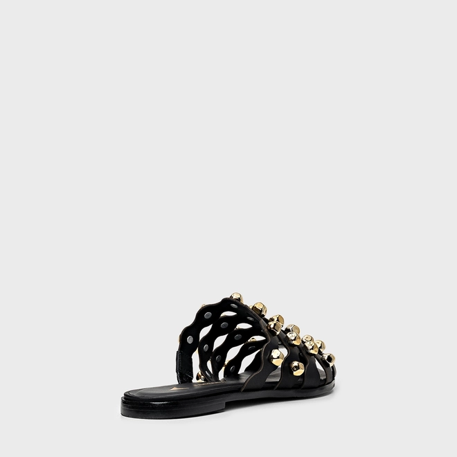 MULE SCARPE DONNA VEGETAL BLACK - 699036 3 MULE SCARPE DONNA VEGETAL BLACK - 699036 - Image 4