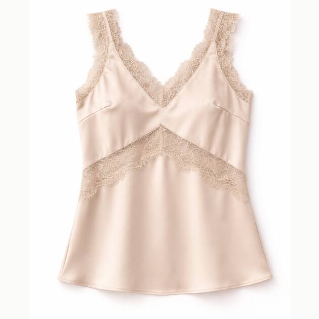 TOP AFRODITE RASO E PIZZO - NS030
