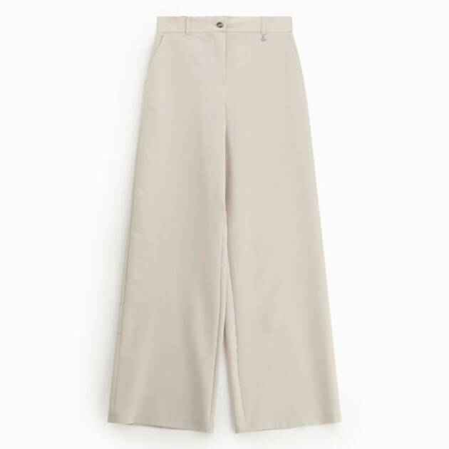 CALÇAS PALAZZO DE CINTURA ALTA COM PERNAS LARGAS - P845A115