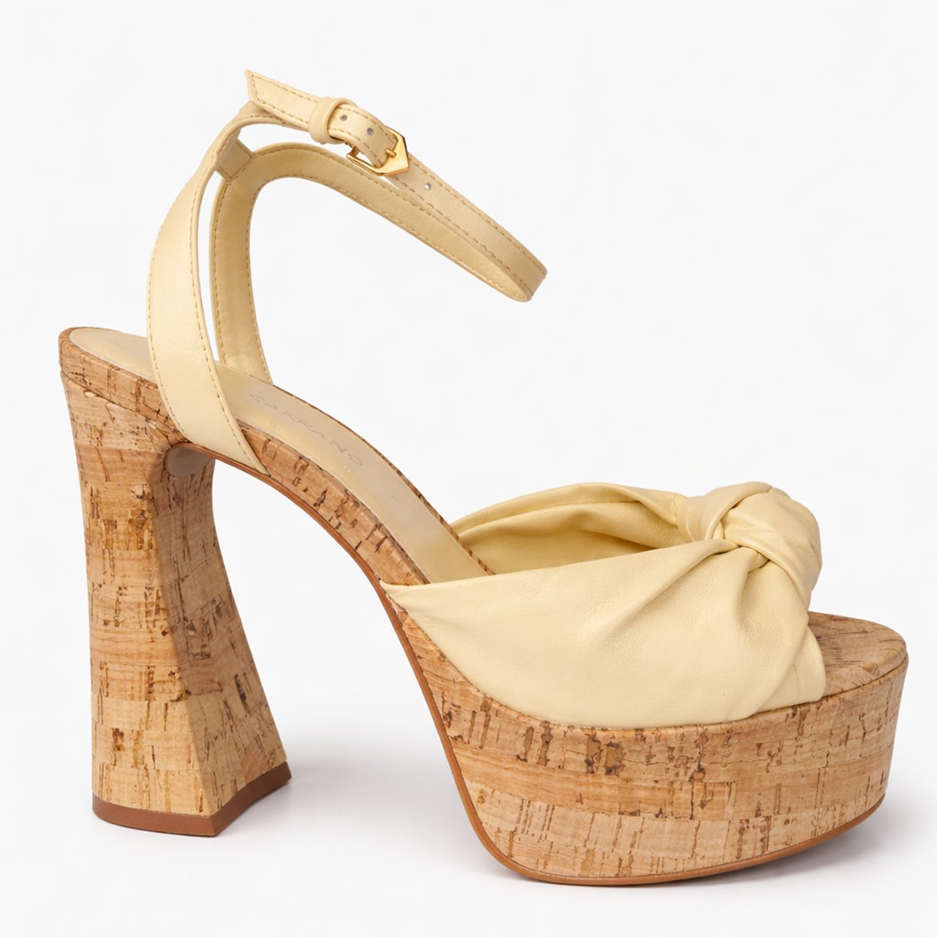 SANDÁLIA SCARPE DONNA MESTICO/MANTEIGA - 652002