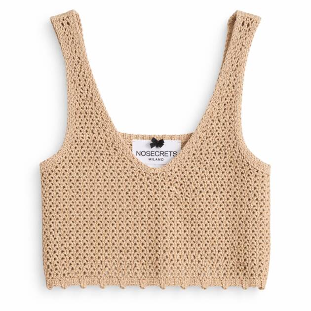 TOP CROCHET CANOTTA -  NS072