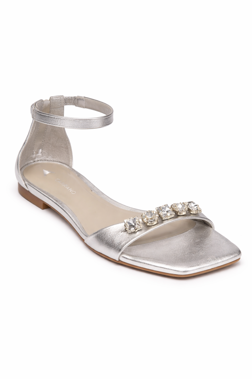 SANDÁLIA SCARPE DONNA METAL SOFT SILVER - 919008 1 SANDÁLIA SCARPE DONNA METAL SOFT SILVER - 919008 - Image 2