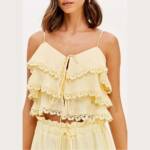BLUSA DE ALCAS EM LINHO - 502BL009242