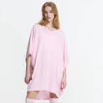 TÚNICA ROSA OVERSIZED COM ESTAMPADO- VS26-19157 2 TÚNICA ROSA OVERSIZED COM ESTAMPADO- VS26-19157