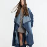 CASACO DE GANGA OVERSIZED COM EFEITO DEGRADÉ- VS26-19204