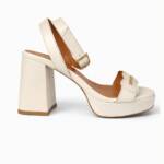 SANDÁLIA DE SALTO ALTO COM PLATAFORMA - BC0052-00