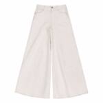 CALÇAS WIDE LEG EM GANGA CRU - SW2038
