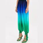 CALÇA ALLADINO ESTAMPADA CINTURA ALTA - 502CF003140