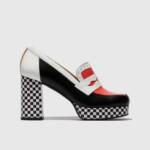 SAPATOS SEM ATILHOS VERMELHO/PRETO/BRANCO - EROK453FLY 4 SAPATOS SEM ATILHOS VERMELHO/PRETO/BRANCO - EROK453FLY