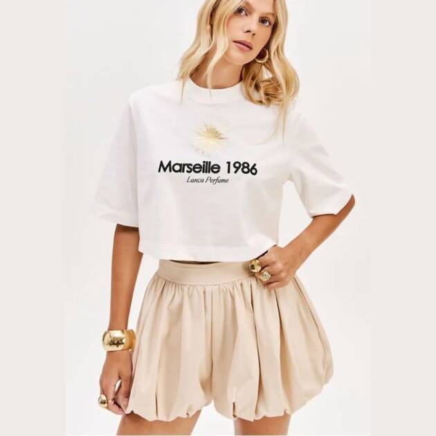 T-SHIRT OVERSIZED COM ESTAMPA LANCA PERFUME - 502TS005259