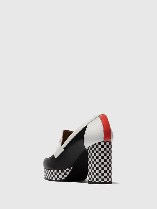 SAPATOS SEM ATILHOS VERMELHO/PRETO/BRANCO - EROK453FLY 2 SAPATOS SEM ATILHOS VERMELHO/PRETO/BRANCO - EROK453FLY - Image 3