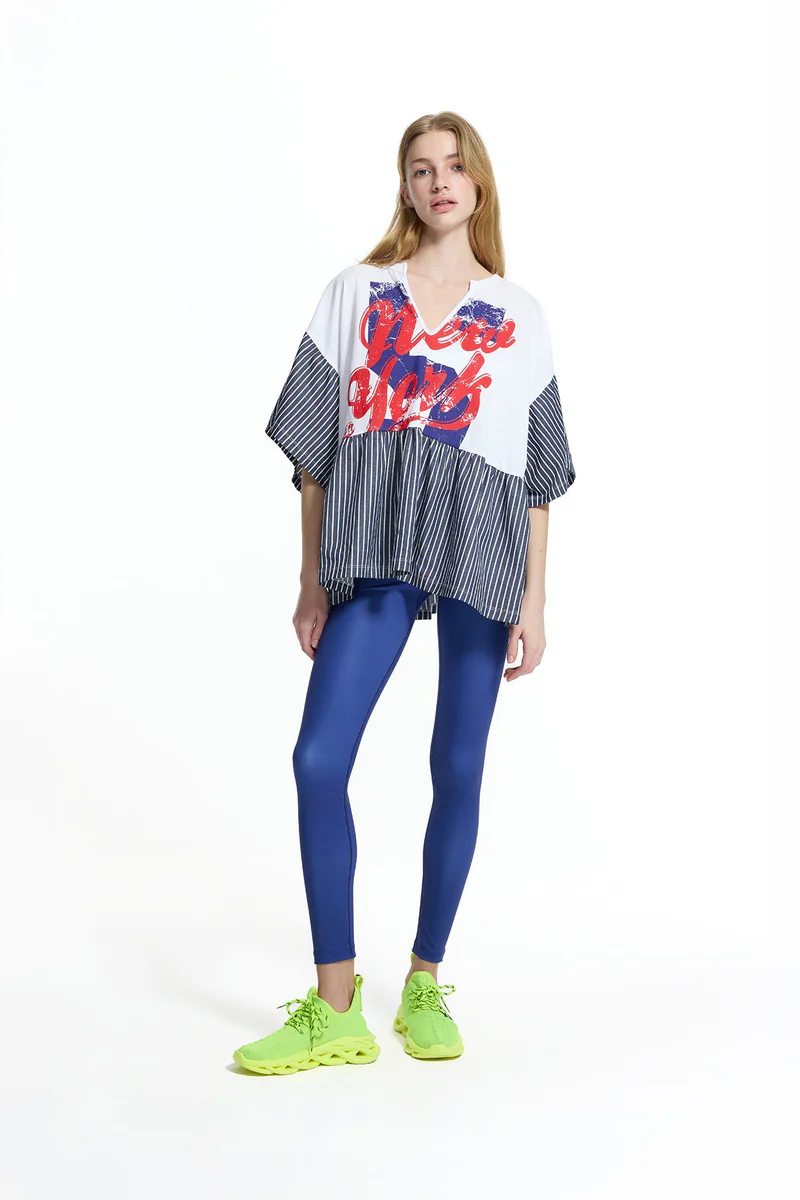 T-SHIRT OVERSIZE COM MIX DE PADRÕES - VS26-19021 2 T-SHIRT OVERSIZE COM MIX DE PADRÕES - VS26-19021 - Image 3
