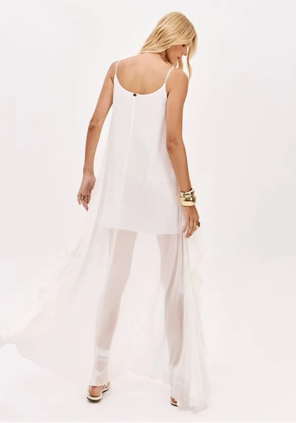 VESTIDO CHIFFON COM FOLHOS LANCA PERFUME- 502VE011919 2 VESTIDO CHIFFON COM FOLHOS LANCA PERFUME- 502VE011919 - Image 3