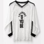 CAMISOLA DE RENDA COM MANGA LONGA - TL-12SS261650