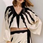 BLUSA CROPPED ESTAMPADA - 502BL009103