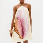 VESTIDO CURTO ESTAMPADO HALTER - 502VE012204