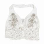 TOP CROPPED COM RENDA E BORDADOS - TL10SS261602