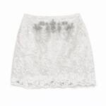 SAIA CURTA EM RENDA COM BORDADO - TL-01SS261601