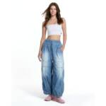 CALÇAS JOGGER DENIM WIDE FIT – VS26-19002